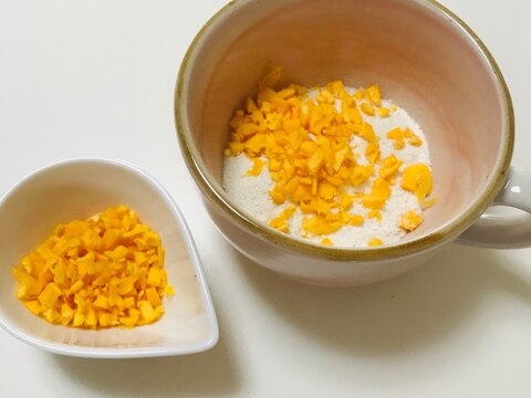 離乳食 中期 卵黄の錦糸卵 3m 28 レシピ 作り方 By Yuuuki08 楽天レシピ